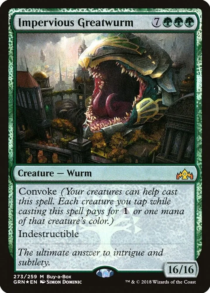 Impervious Greatwurm (Impervious Greatwurm)