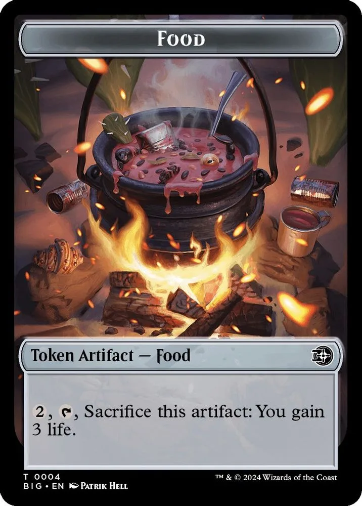 Food // Plot Double-Sided Token