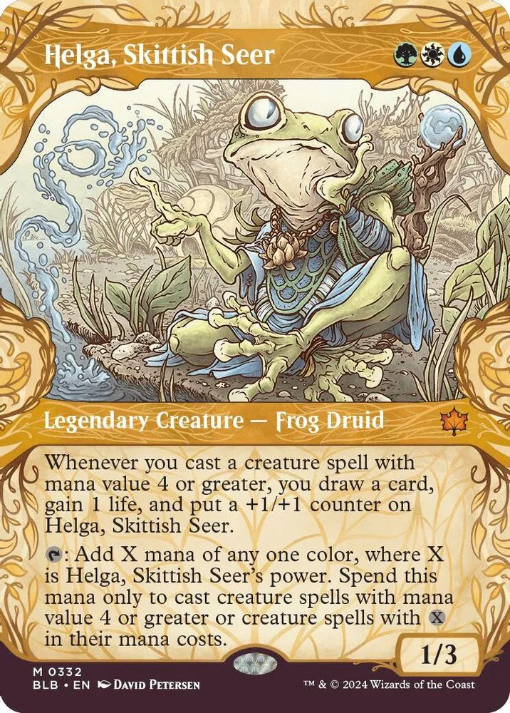 Helga, Skittish Seer (Showcase)
