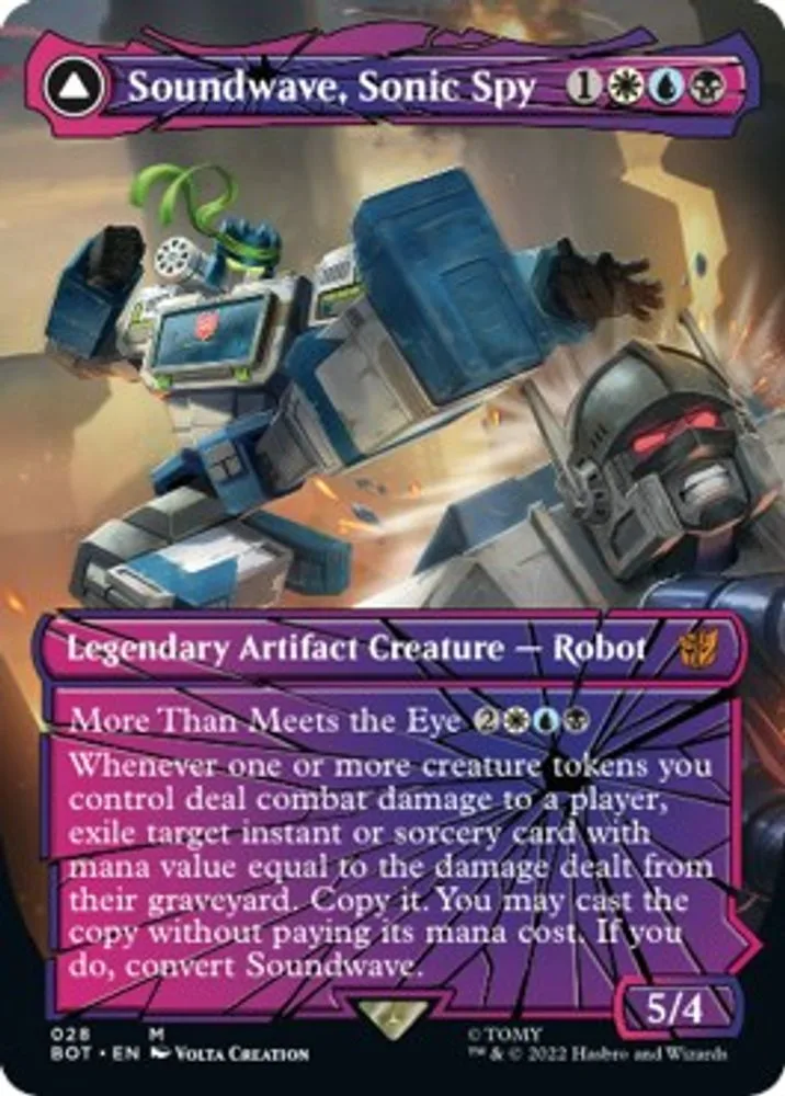 Soundwave, Sonic Spy (Shattered Glass)