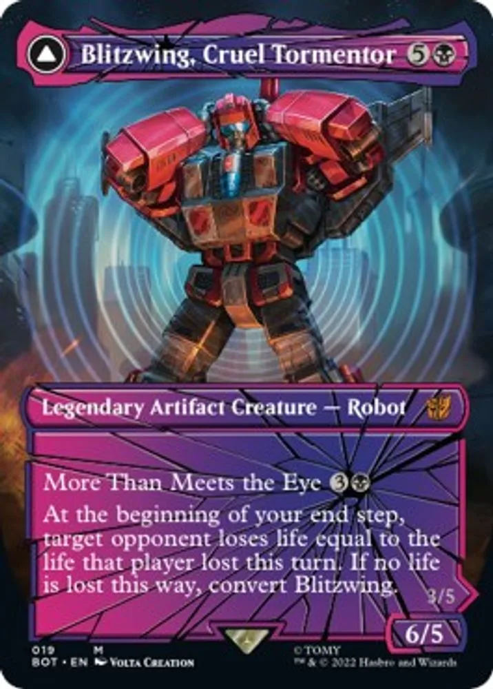 Blitzwing, Cruel Tormentor (Shattered Glass)
