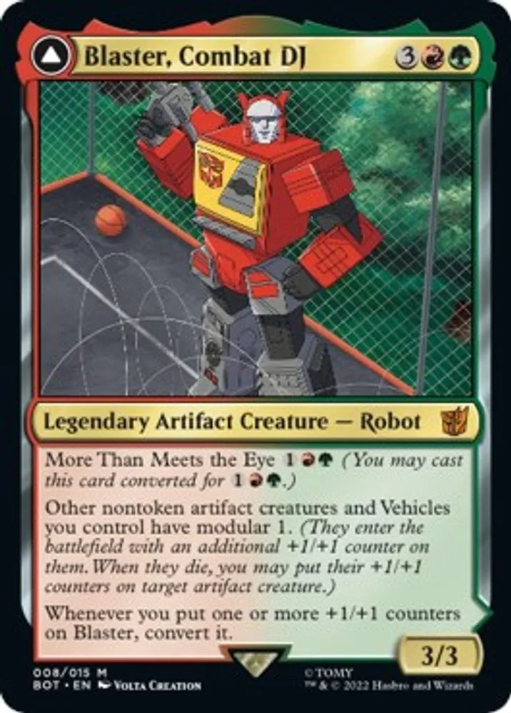 Blaster, Combat DJ