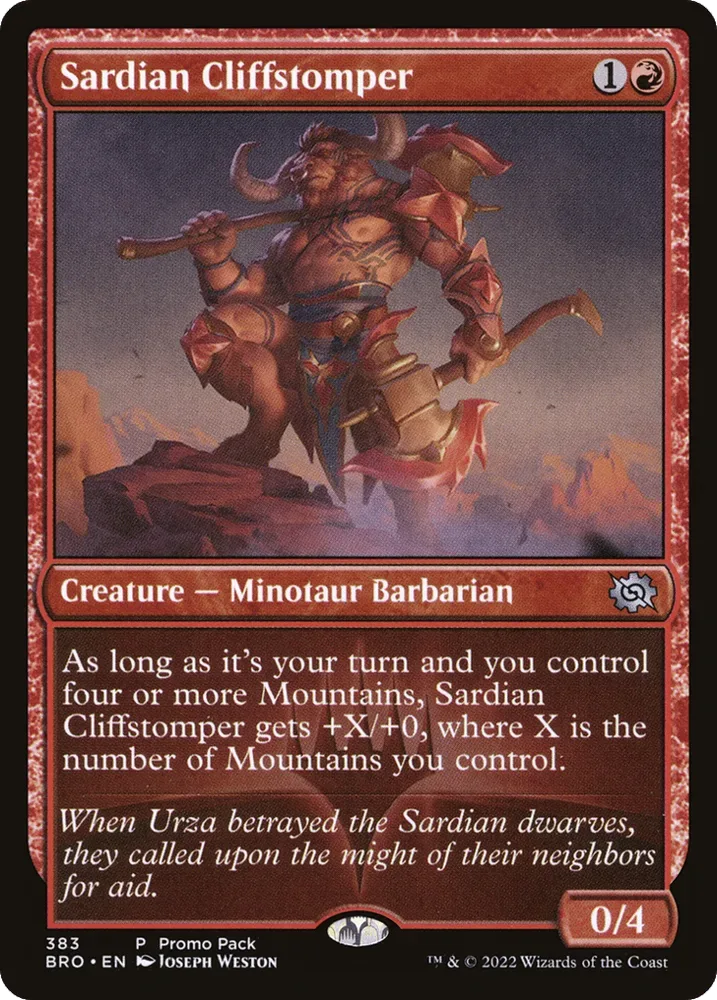 Sardian Cliffstomper