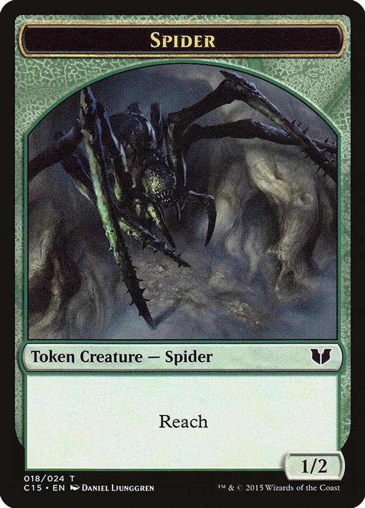 Spider // Dragon Double-Sided Token
