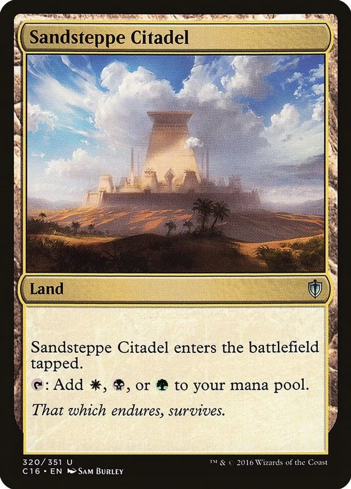Sandsteppe Citadel