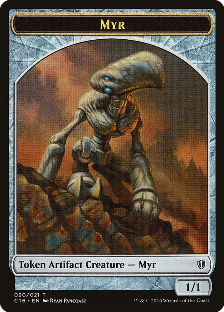 Myr // Bird (002) Double-Sided Token