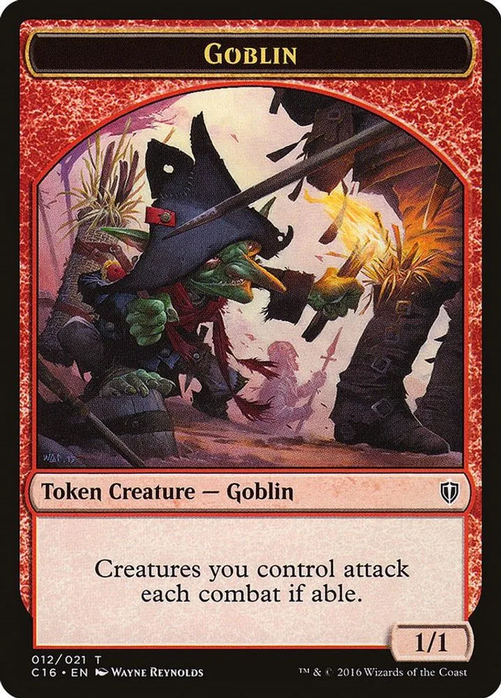Goblin // Zombie Double-Sided Token