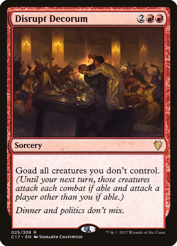 Disrupt Decorum