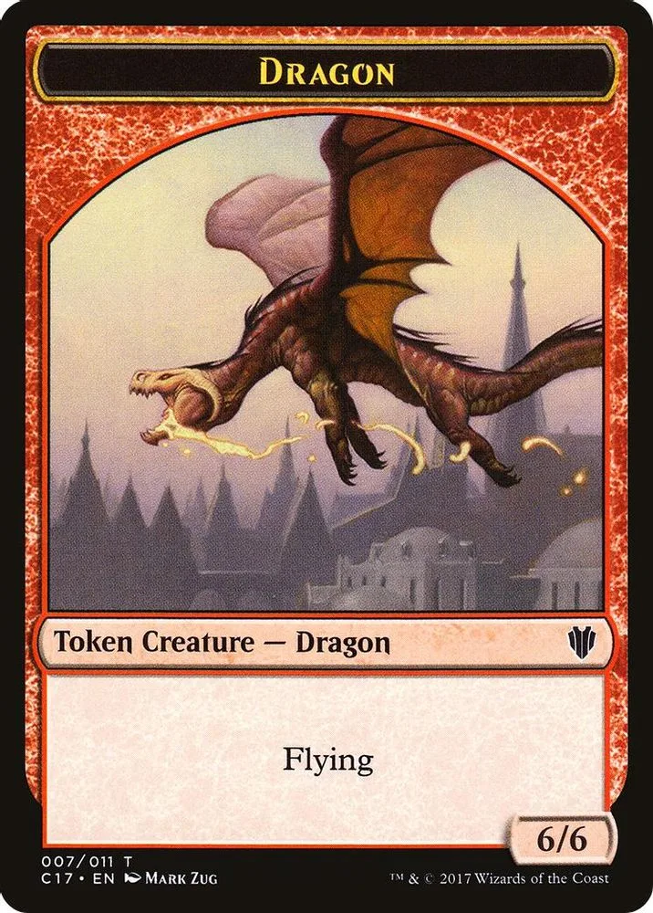 Dragon (007) // Gold Double-Sided Token