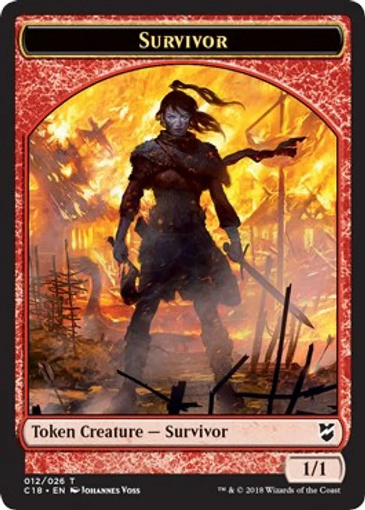 Survivor // Myr (023) Double-Sided Token