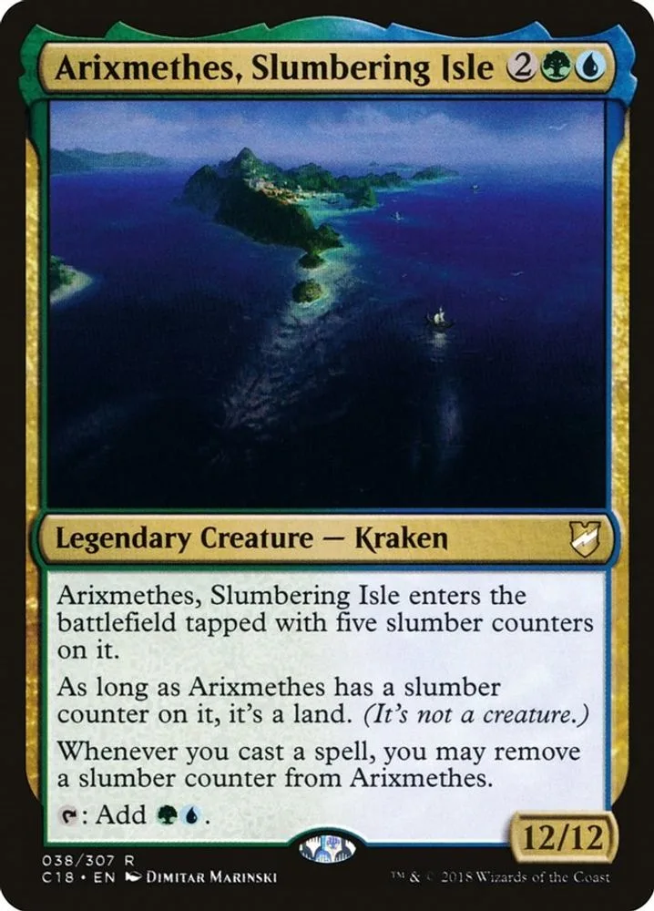 Arixmethes, Slumbering Isle