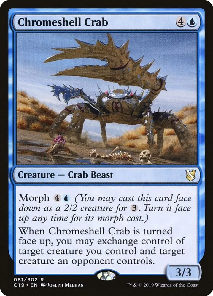 Chromeshell Crab