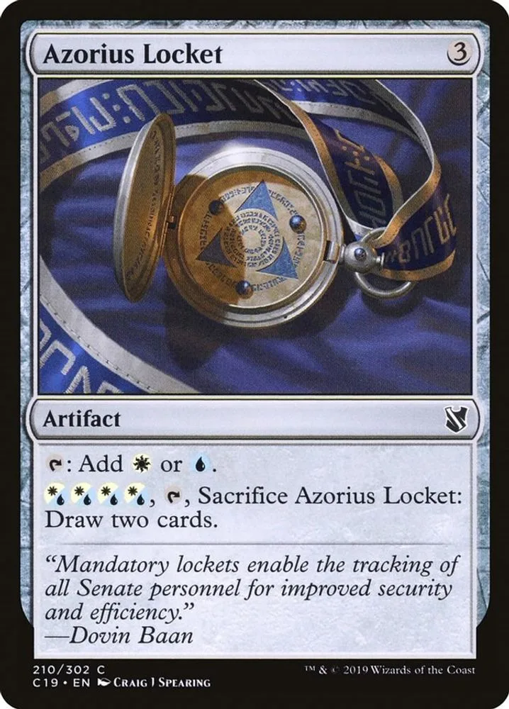 Azorius Locket