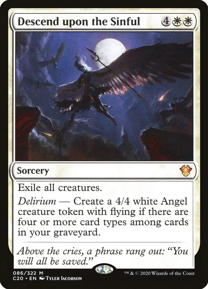 Descend upon the Sinful