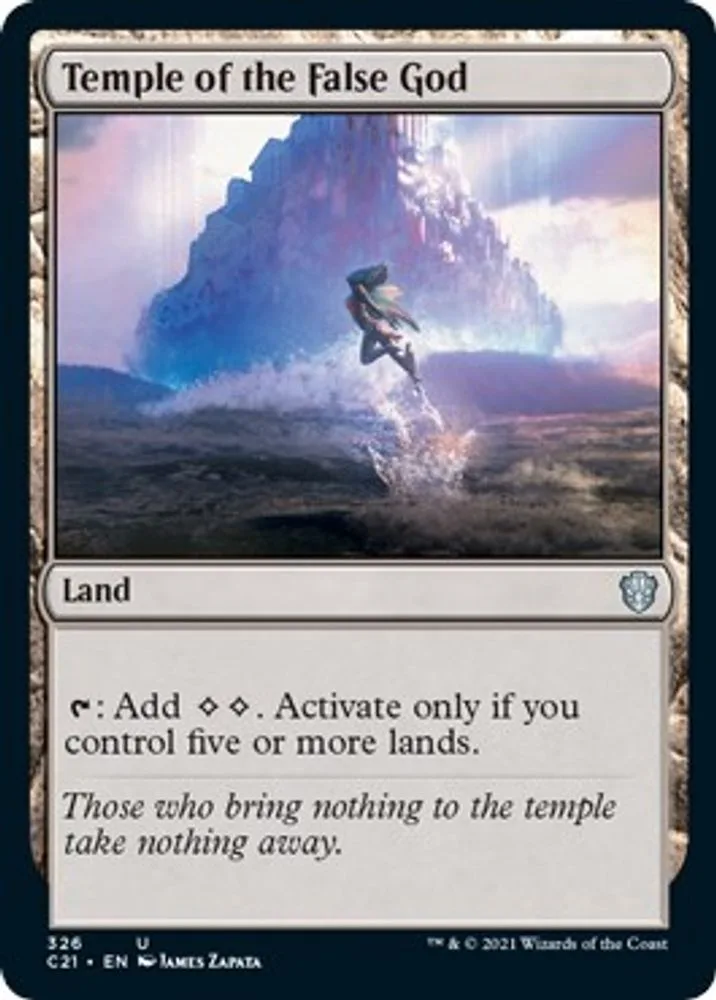 Temple of the False God