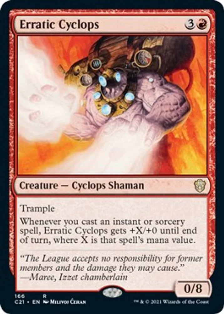 Erratic Cyclops