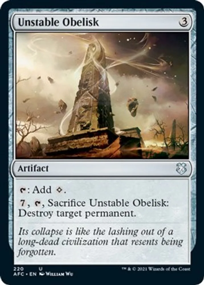 Unstable Obelisk