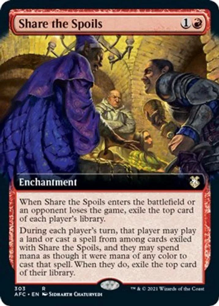 Share the Spoils (Extended Art)