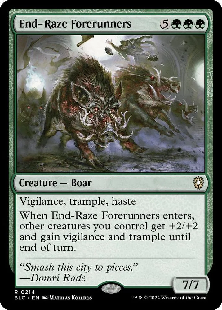 End-Raze Forerunners