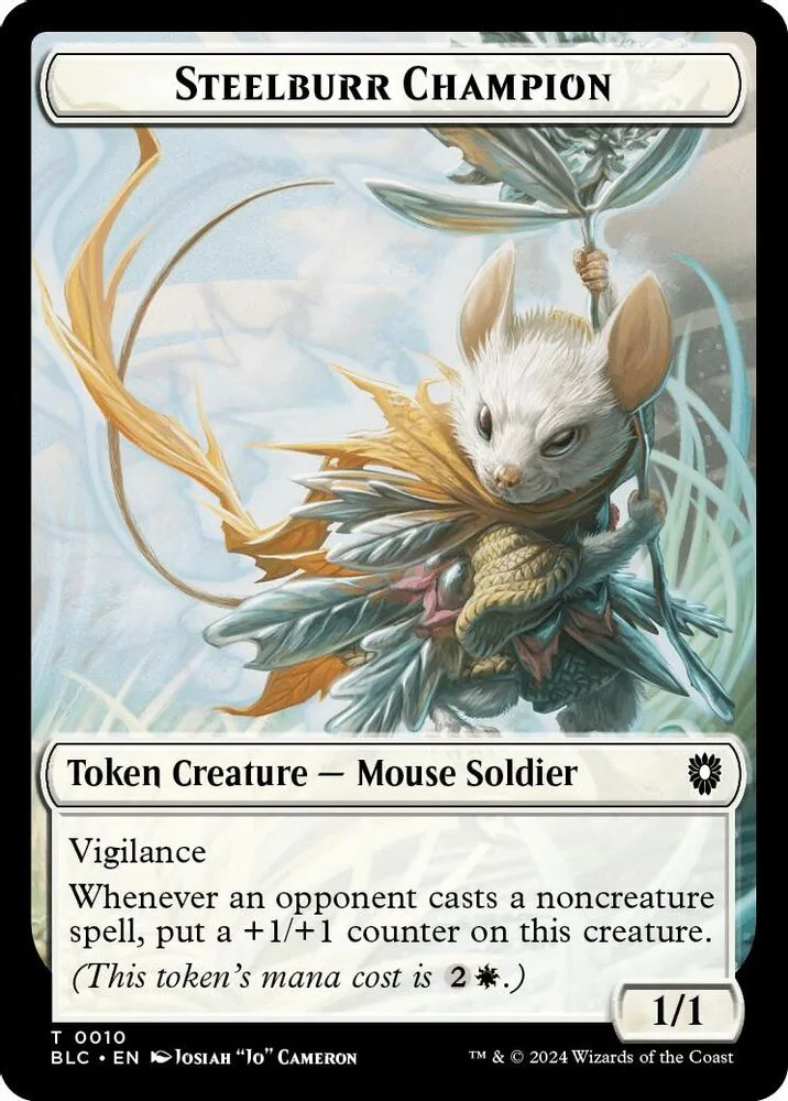 Steelburr Champion // Squid Double-Sided Token