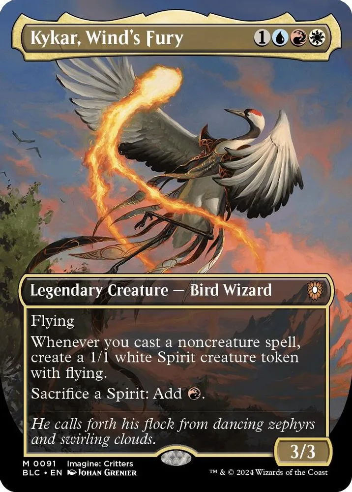 Kykar, Wind's Fury (Borderless)