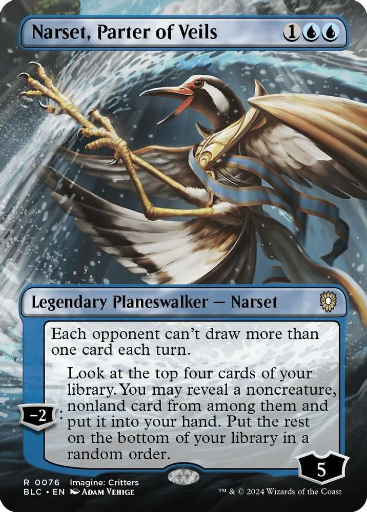 Narset, Parter of Veils (Borderless)