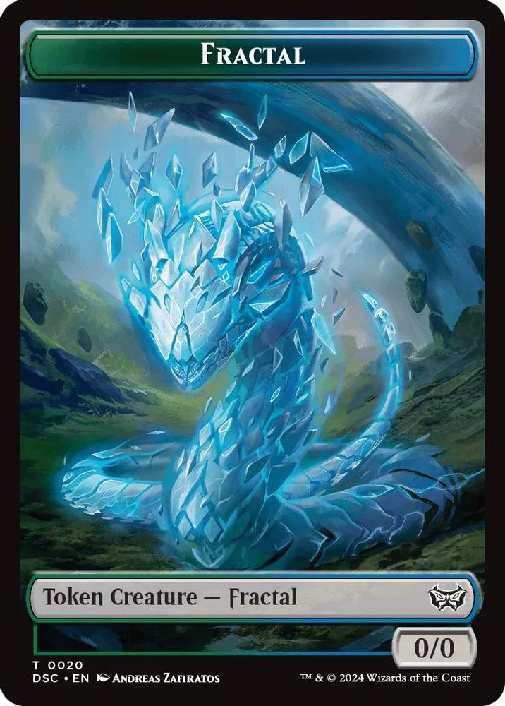 Fractal // Scarecrow Double-Sided Token