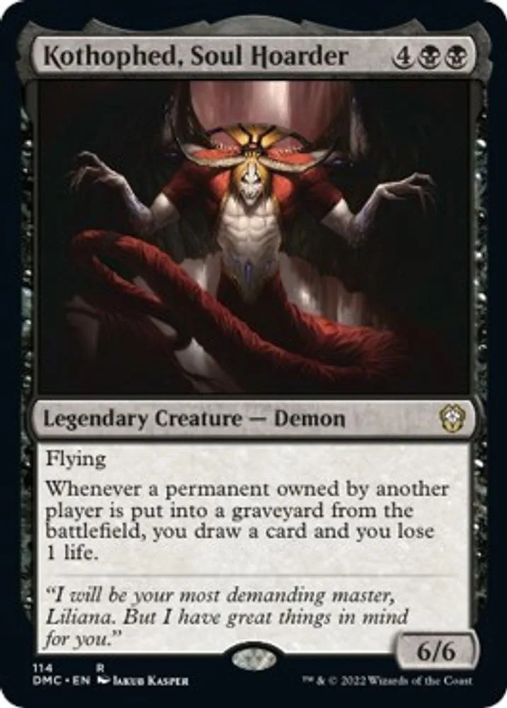 Kothophed, Soul Hoarder