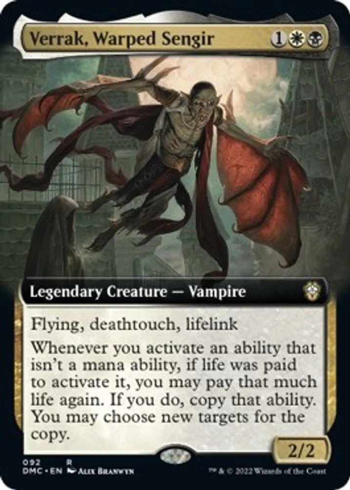 Verrak, Warped Sengir (Extended Art)
