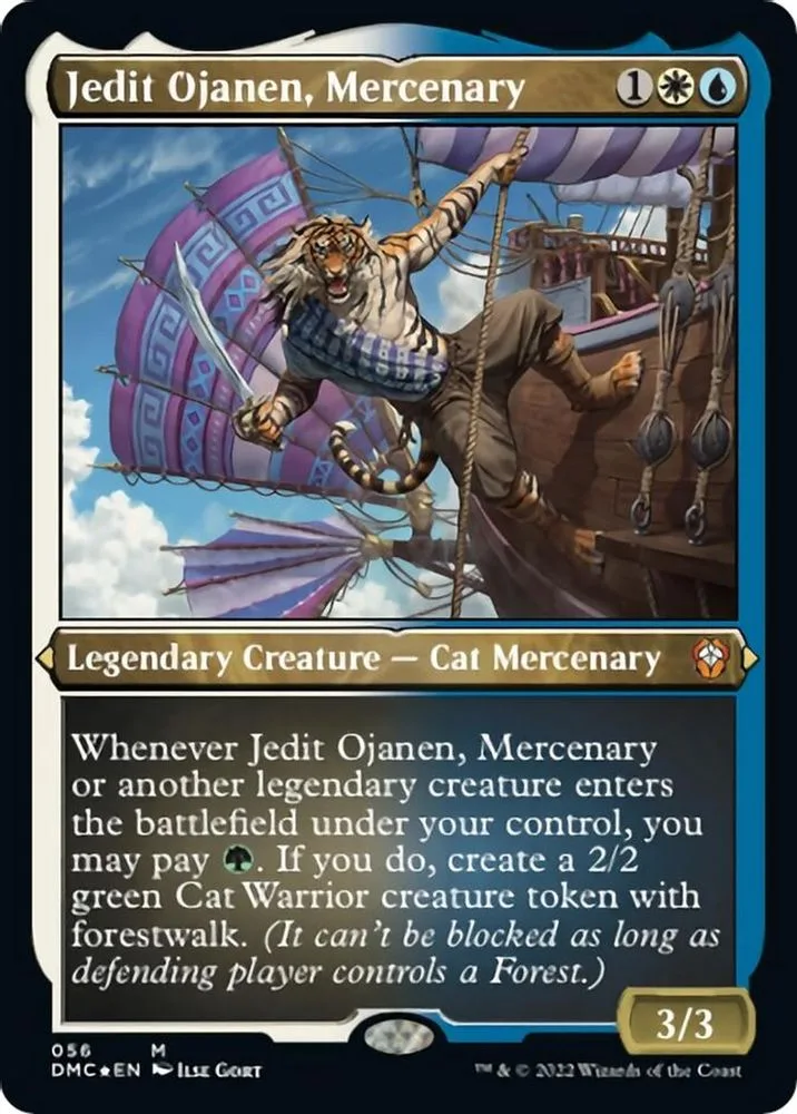 Jedit Ojanen, Mercenary (Foil Etched)