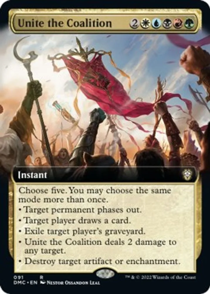Unite the Coalition (Extended Art)