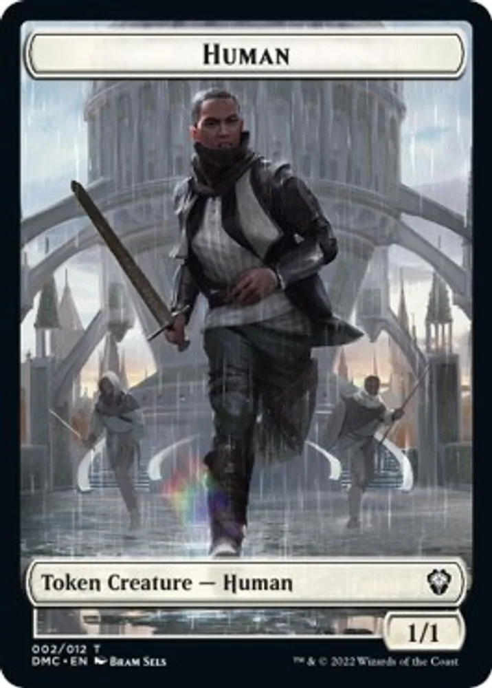 Human // Snake Double-Sided Token