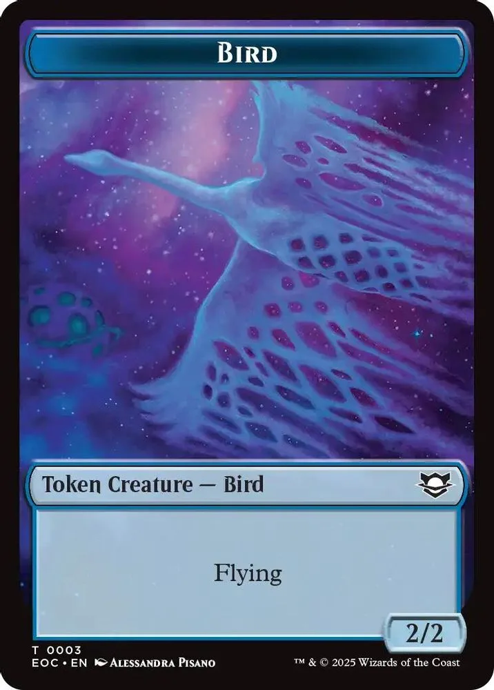 Bird // Pest Double-Sided Token