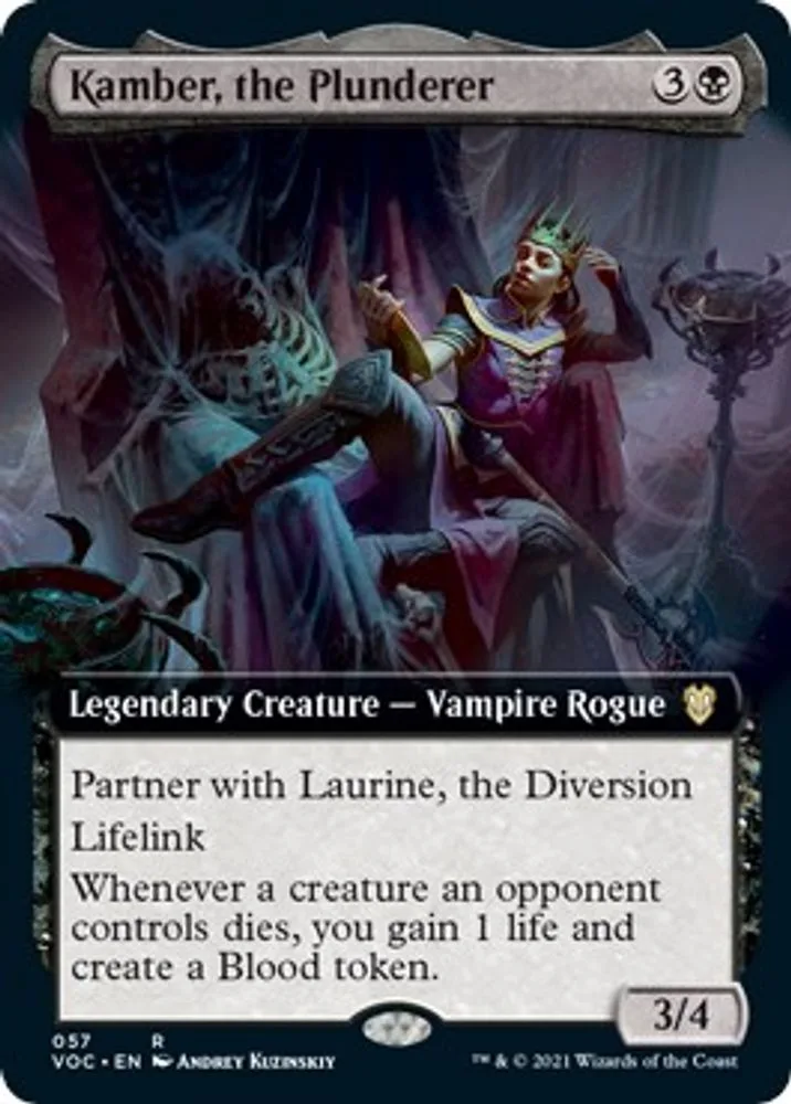 Kamber, the Plunderer (Extended Art)