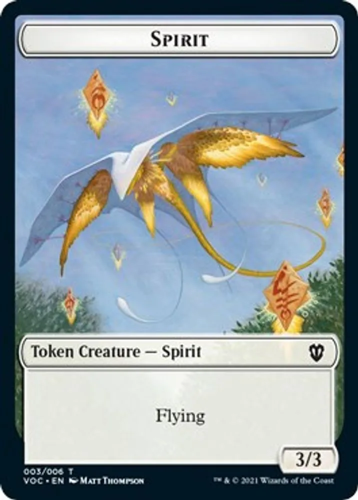 Spirit (003) // Thopter Double-sided Token
