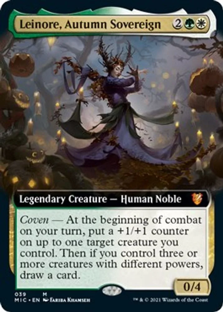 Leinore, Autumn Sovereign (Extended Art)