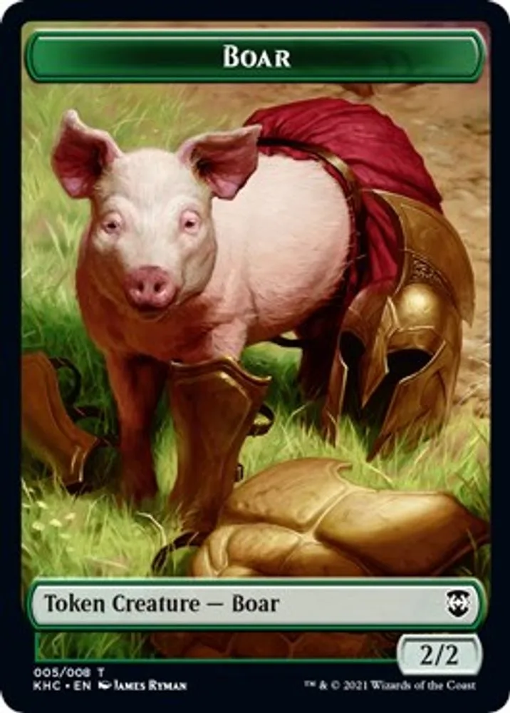 Bird (005) // Soldier Double-Sided Token
