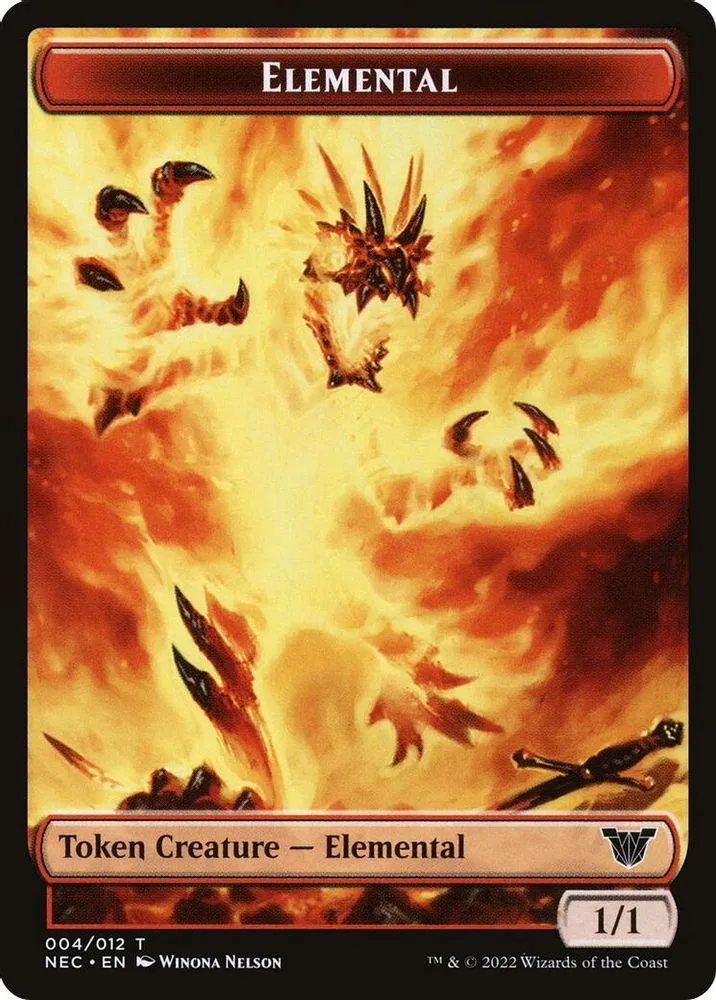 Elemental // Spirit (009) Double-Sided Token