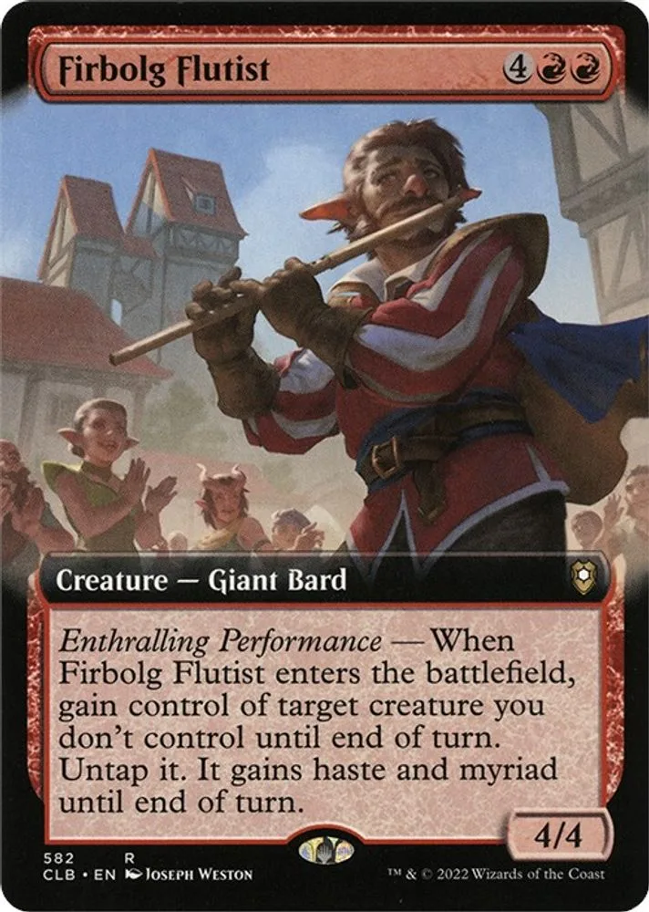 Firbolg Flutist (Extended Art)