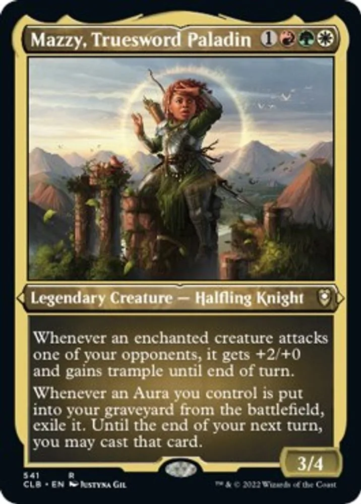 Mazzy, Truesword Paladin (Foil Etched)