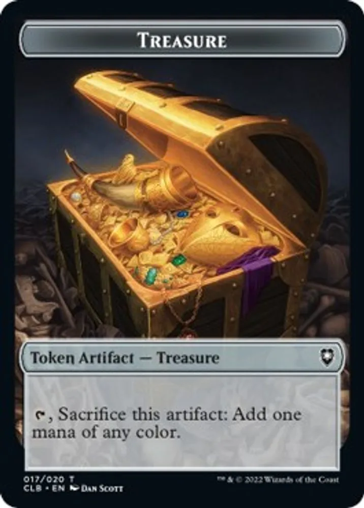 Treasure // Boo Double-Sided Token