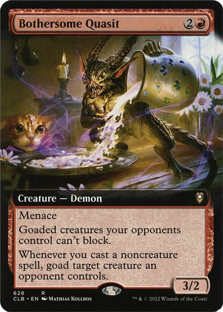 Bothersome Quasit (Extended Art)