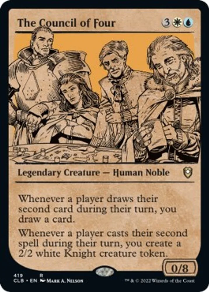 The Council of Four (Showcase)