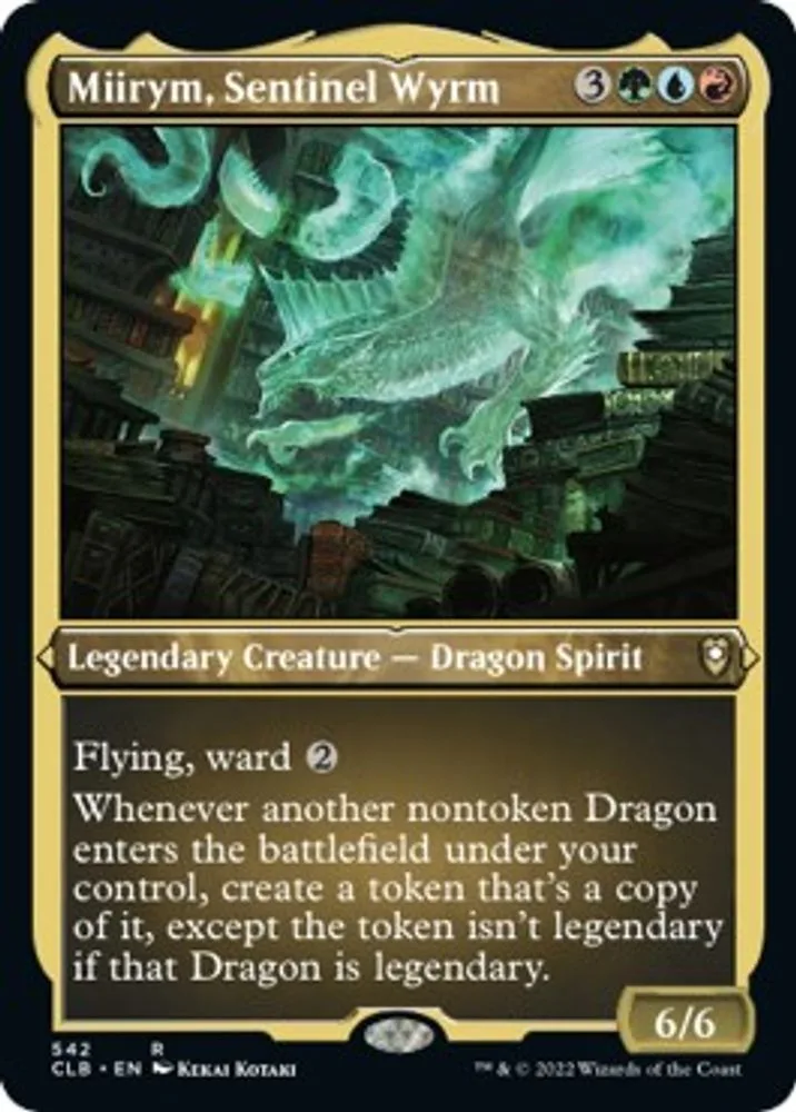 Miirym, Sentinel Wyrm (Foil Etched)