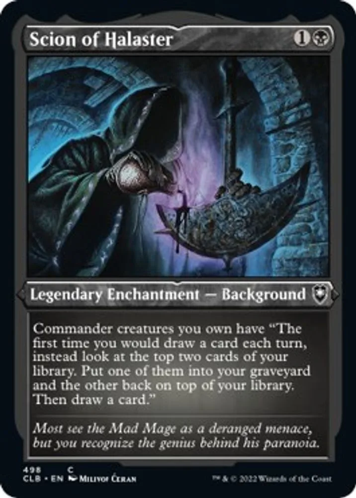 Scion of Halaster (Foil Etched)