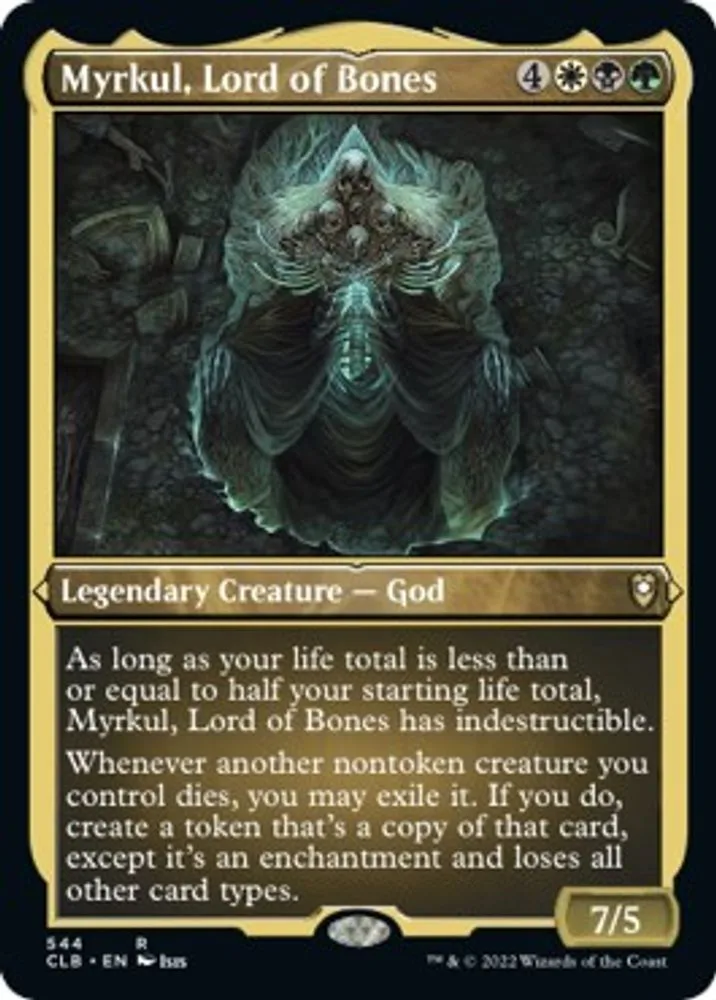 Myrkul, Lord of Bones (Foil Etched)
