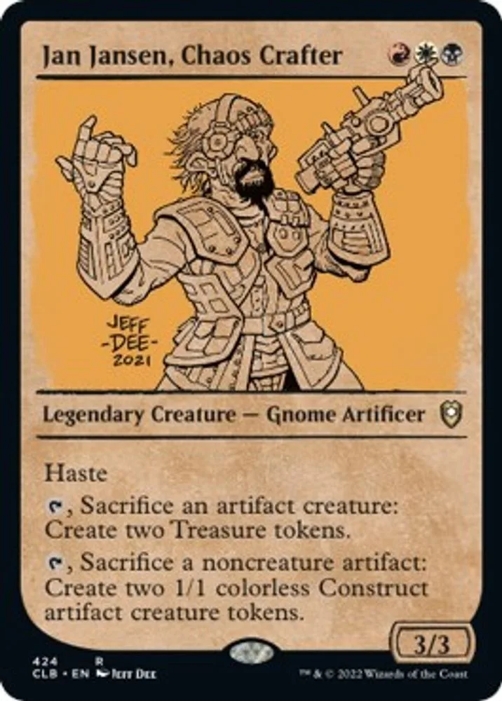 Jan Jansen, Chaos Crafter (Showcase)