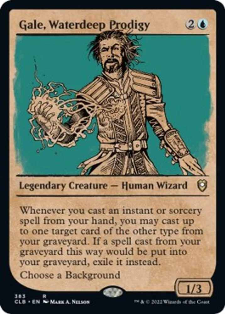 Gale, Waterdeep Prodigy (Showcase)