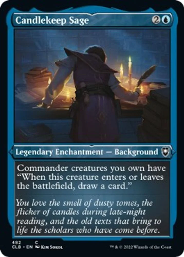 Candlekeep Sage (Foil Etched)