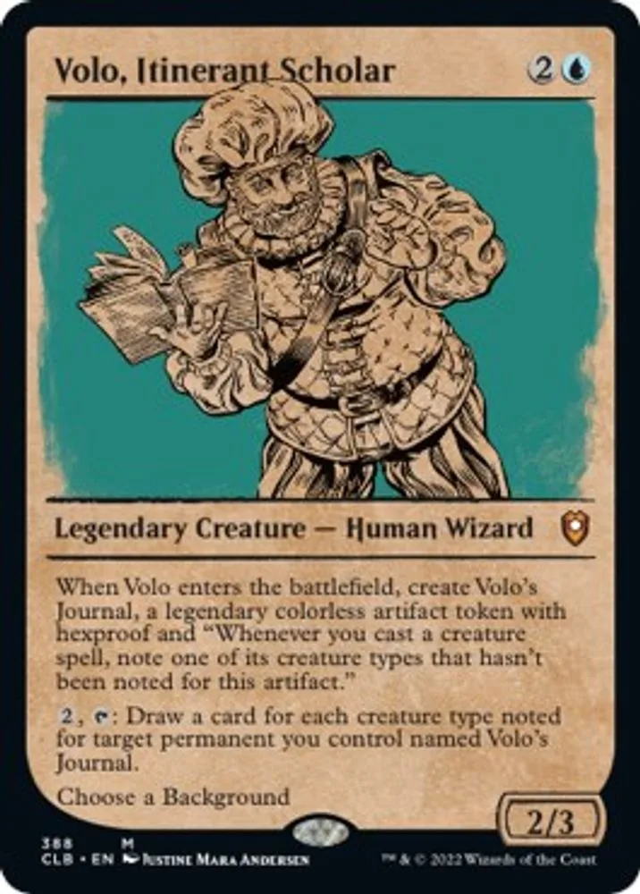 Volo, Itinerant Scholar (Showcase)